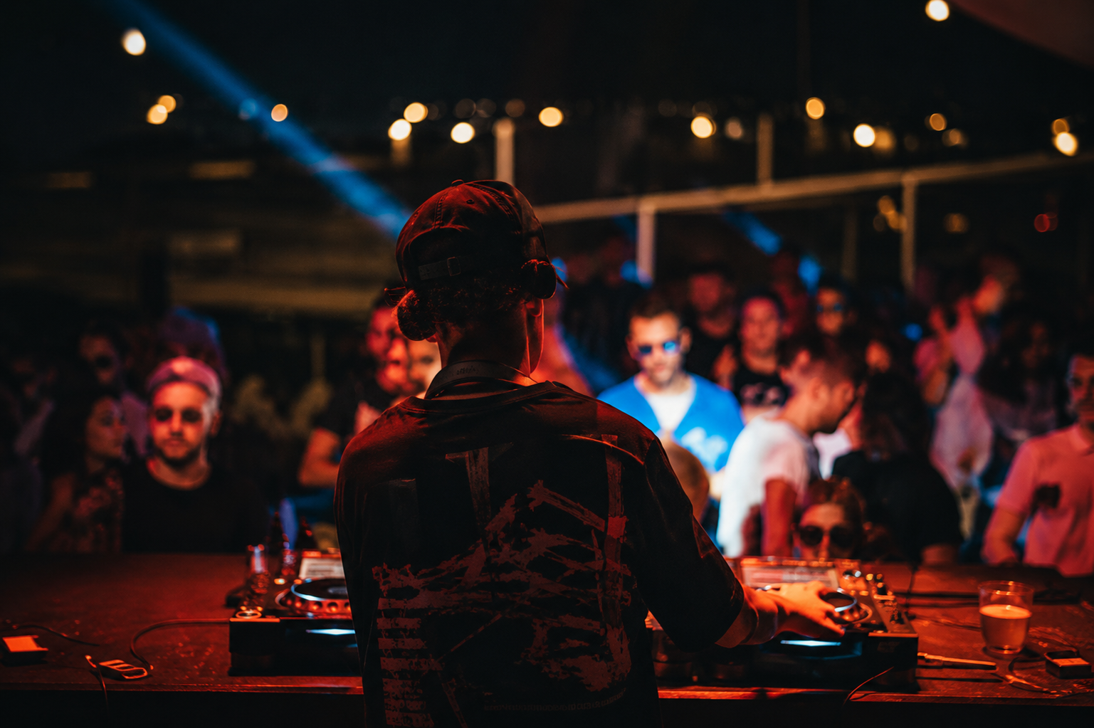 DJ in action